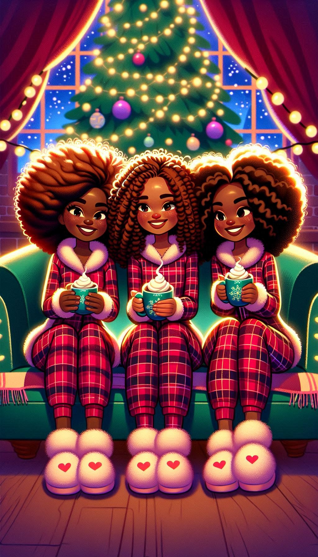 Girls Christmas Prompt Generator