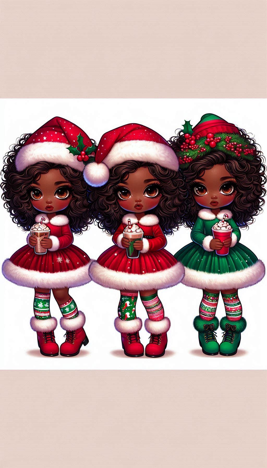 Girls Christmas Prompt Generator