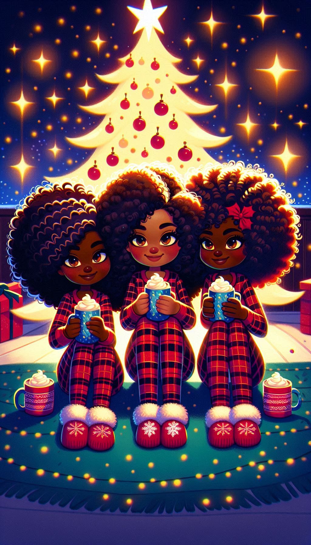Girls Christmas Prompt Generator