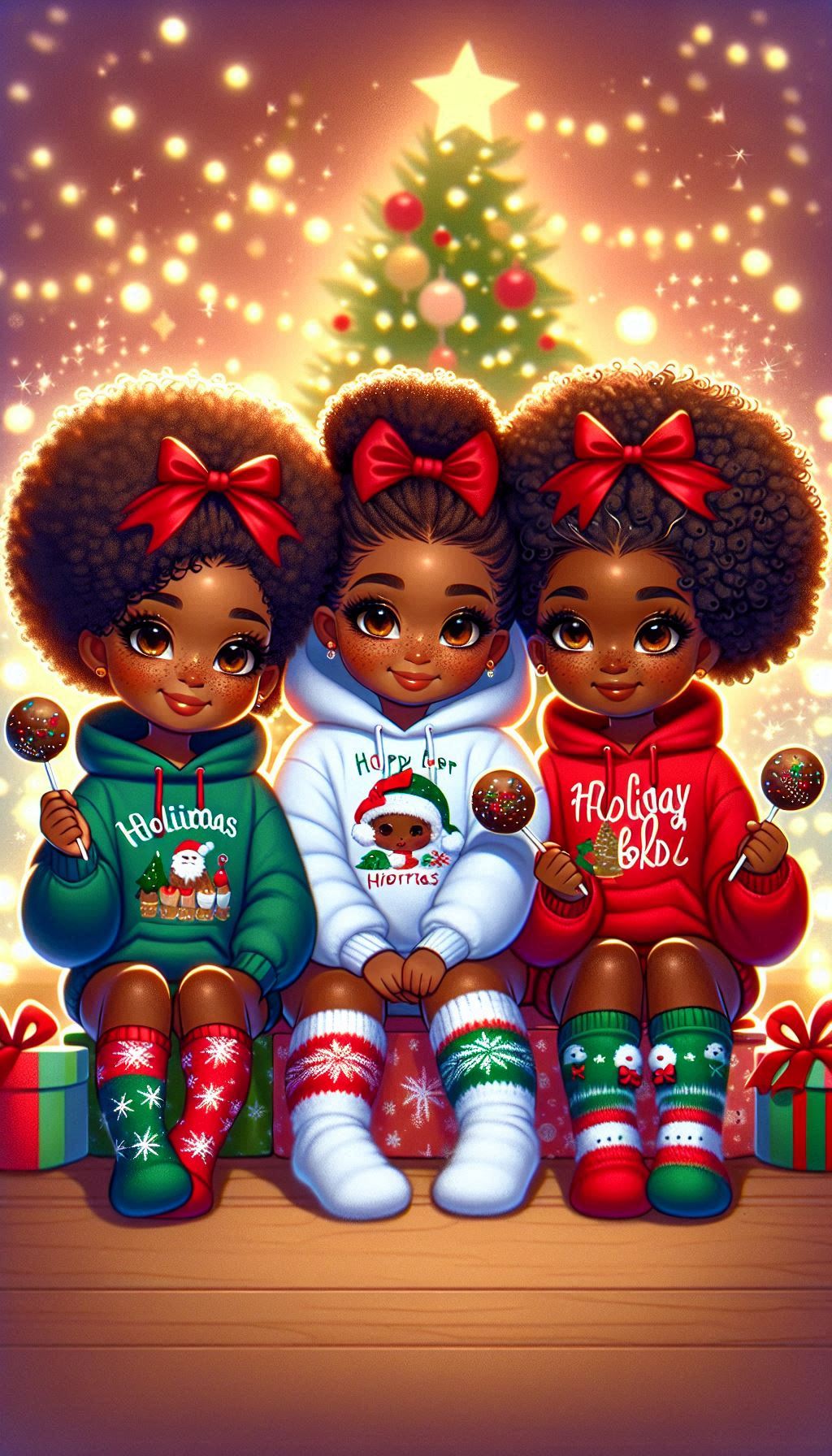 Girls Christmas Prompt Generator
