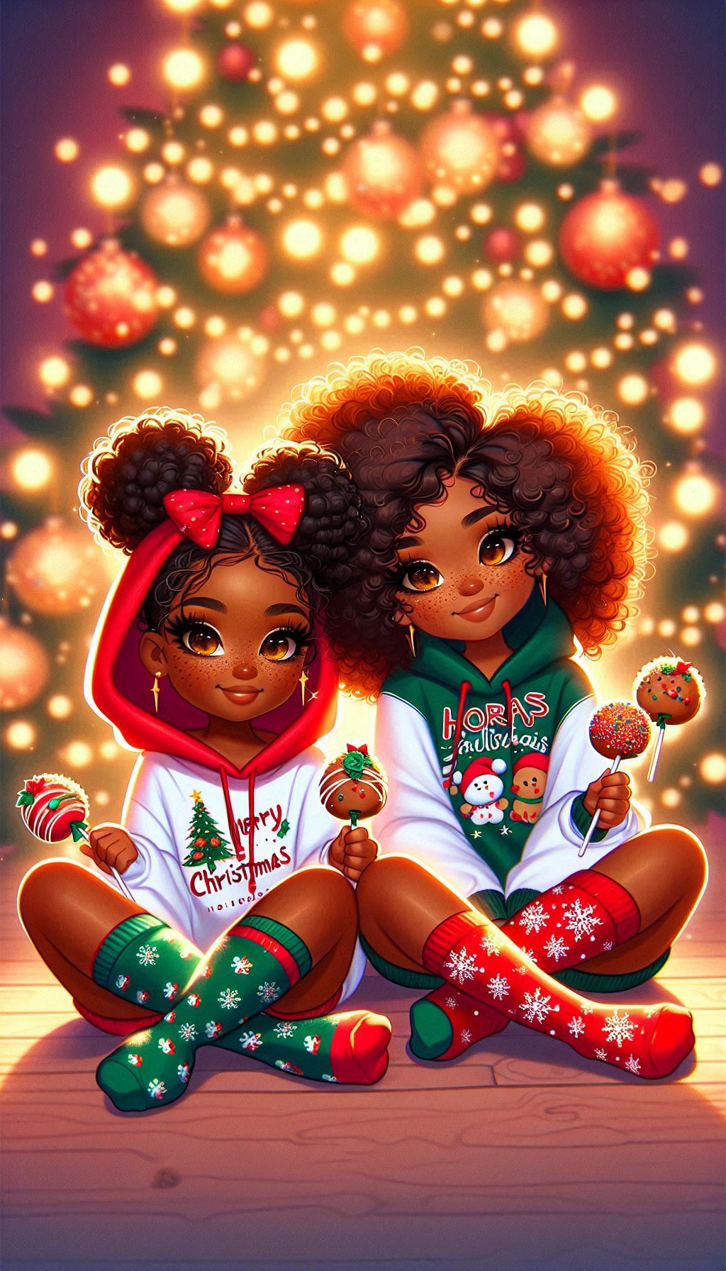 Girls Christmas Prompt Generator