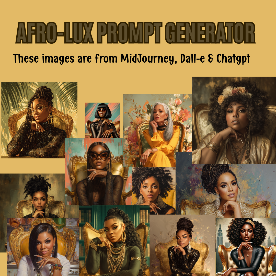 Afro Lux Prompt Generator