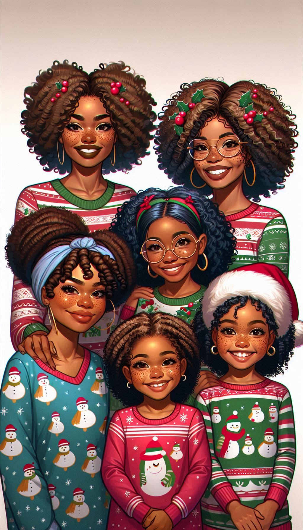 Girls Christmas Prompt Generator