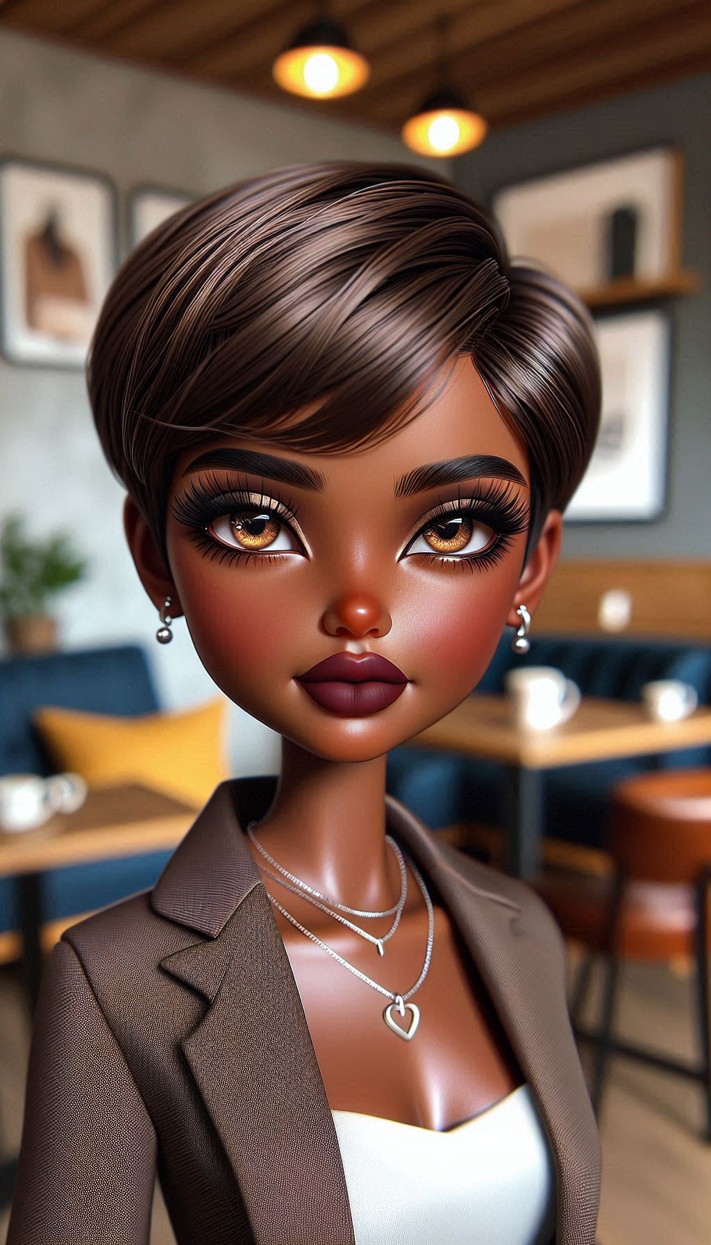 African American Girl Doll Prompt Generator
