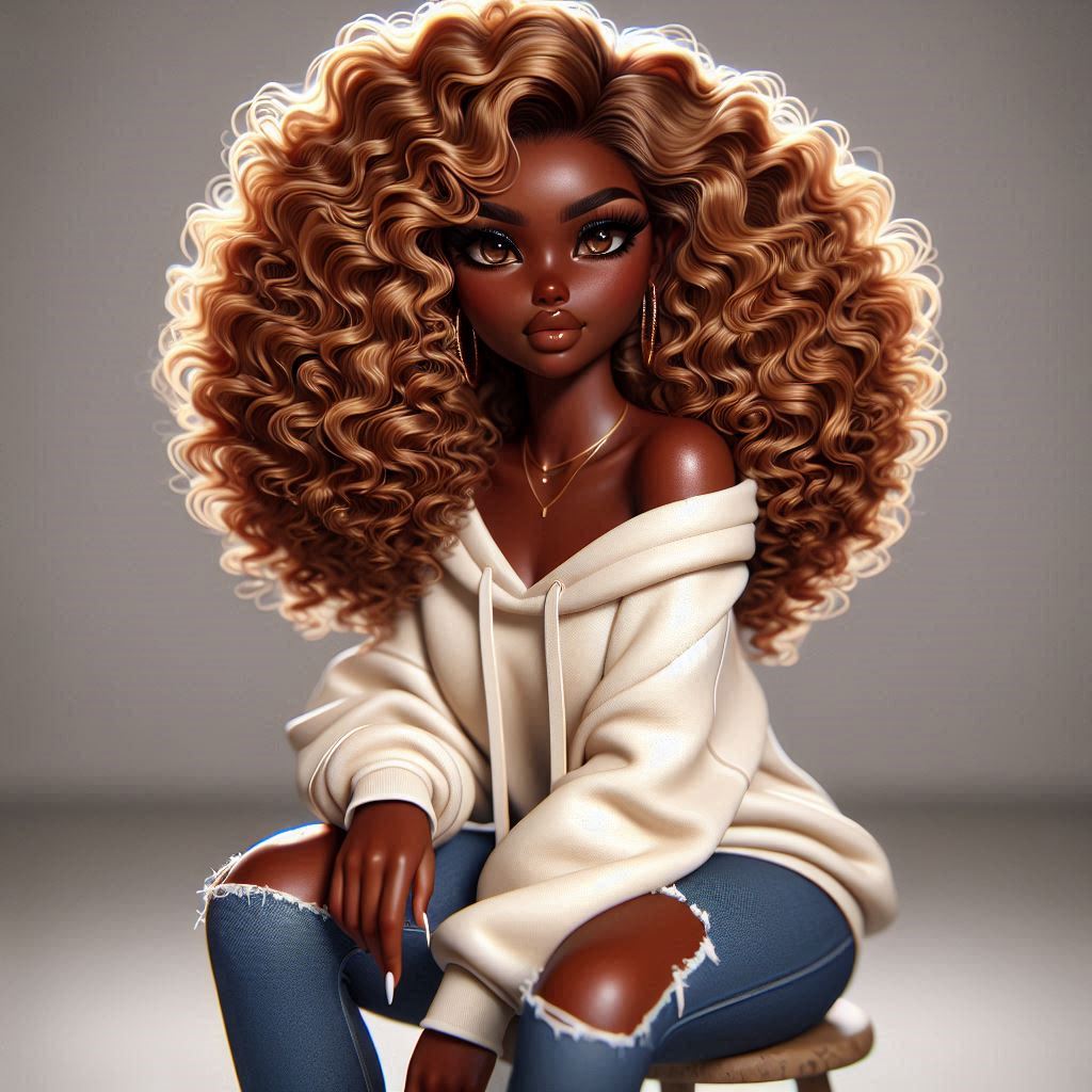 African American Girl Doll Prompt Generator