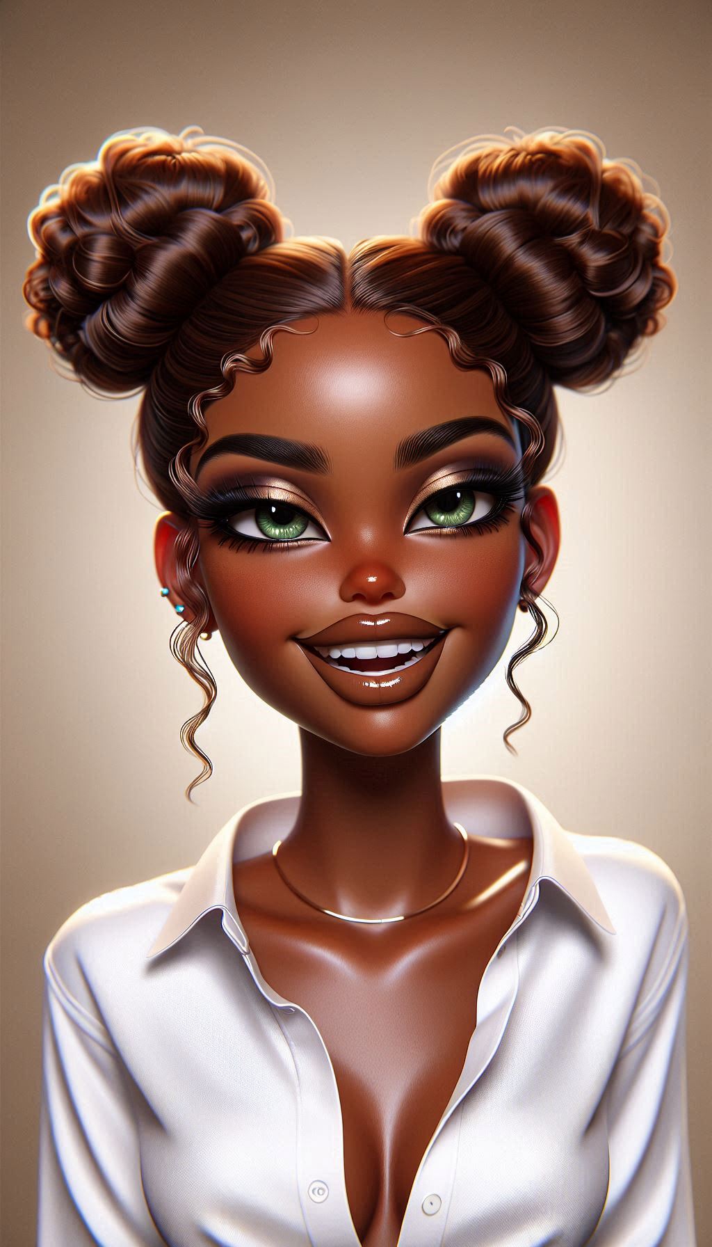 African American Girl Doll Prompt Generator