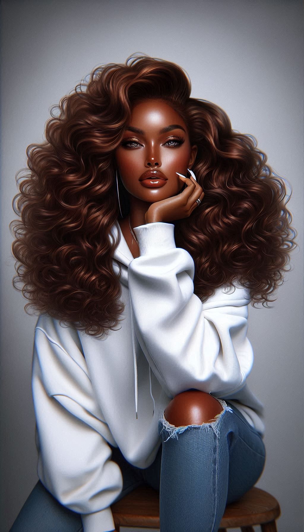 African American Girl Doll Prompt Generator
