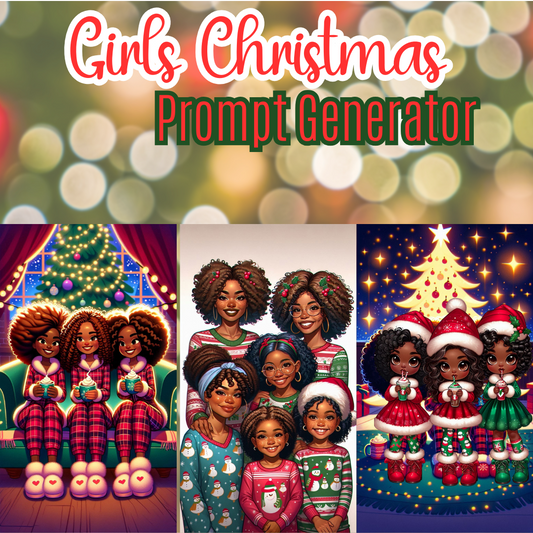 Girls Christmas Prompt Generator
