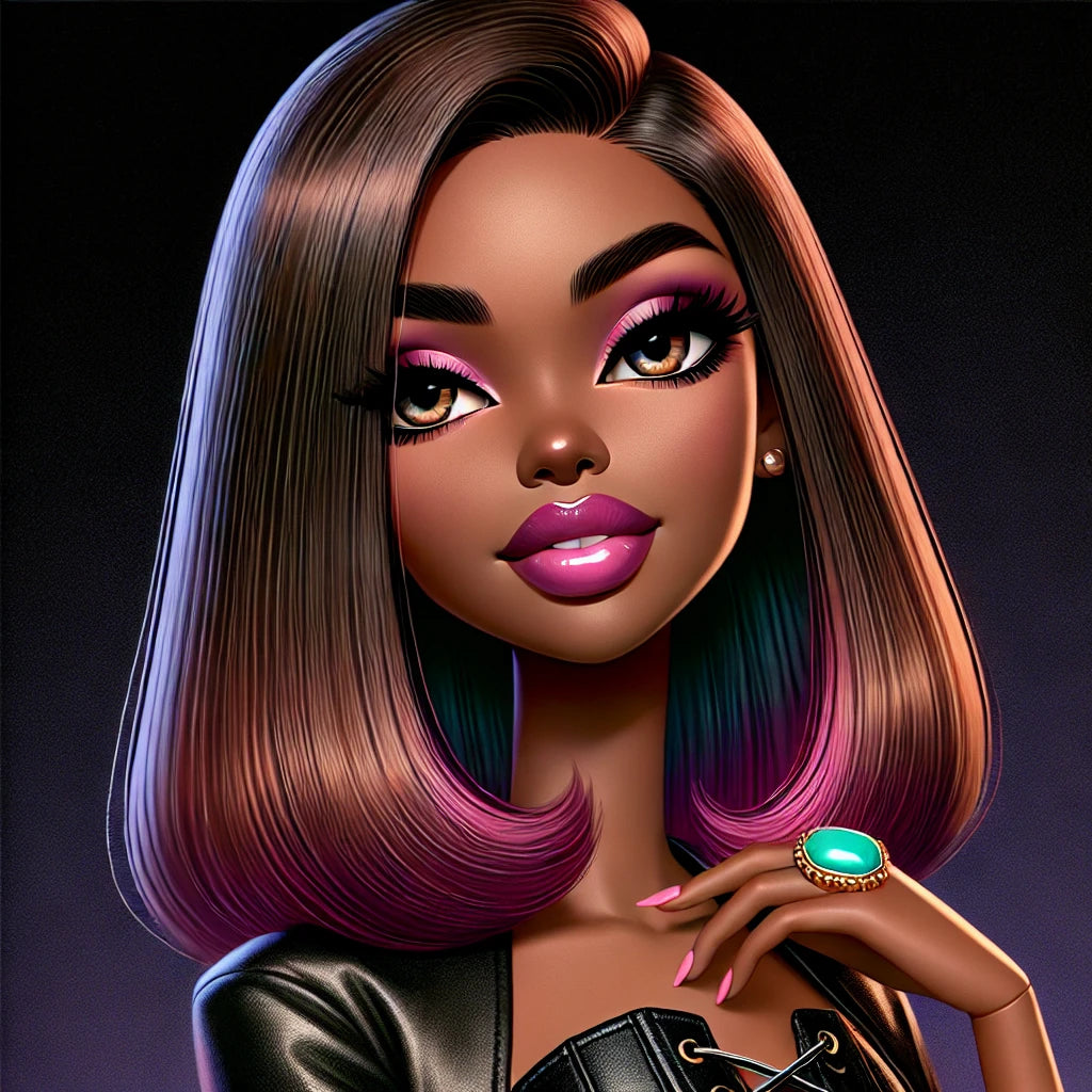 African American Girl Doll Prompt Generator